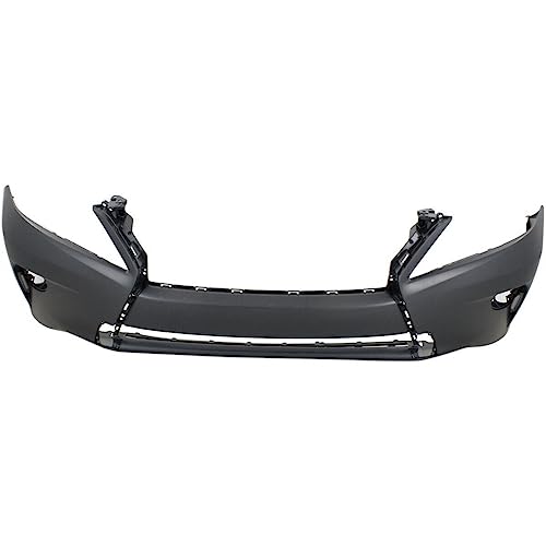 HDOZTOJI 1pc Front Primed Plastic Bumper Cover Without Fog Light