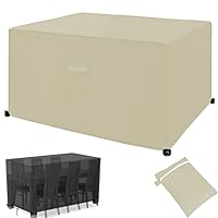 Housse De Protection Pour Meubles De Jardin Imperméable Coupe-vent