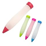 4 Stück Gebäckspritzen Tortenspritze Garnierspritze Silikon Fondant Kuchen Pen Kuchen Dekorationsstift 4 Von GebäCkspritzen, Geeignet für GebäCk Und Dessertdekoration