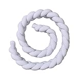 ZIYEYE Cuna Parachoques Cuna Trenzada Hecha a Mano Cuna Prot