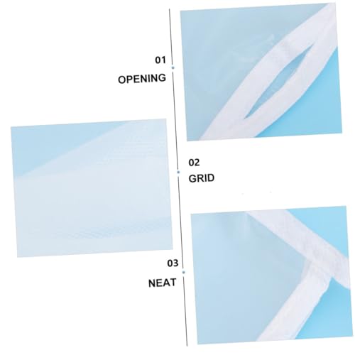 Cabilock 5pcs Clothing Dust Bag Garment Bag for Closet Coat Covers Wipes Dust Cover Hanger Dress Protective Light3