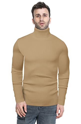 Image of NORTHWIND Men's High Turtle Neck Cotton T-Shirt