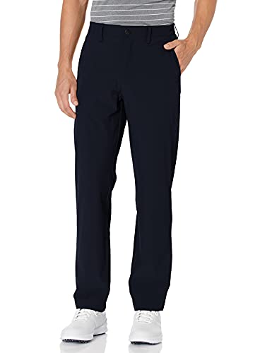 Fieldston Men's The Oxford 5 Pocket Performance Golf Pant (Comfort Fit), Navy, 36