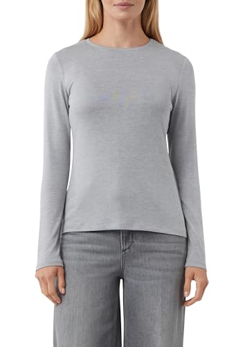 T-Shirt Femme Comma 2173341 haut de gamme en maille de coton doux