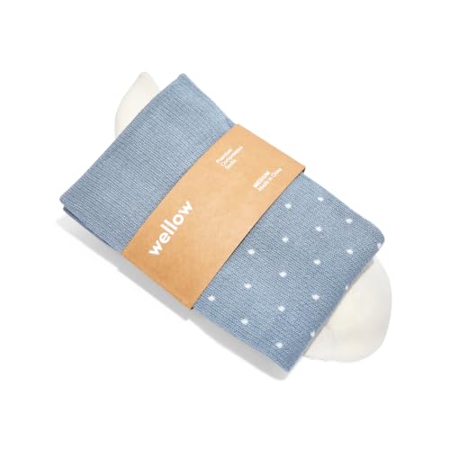 Image of Wellow Dots Collection Knee High Compression Socks 18-25 mmHg