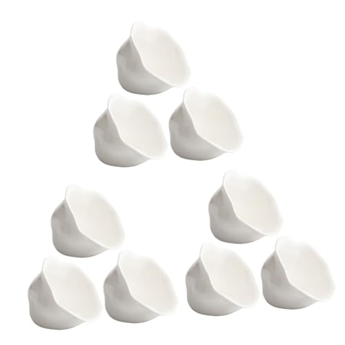 Cabilock 3 Juegos El Plato Fruteros Fruteira Tazón De Almacenamiento Tazón De Salsa Tazón De Frutas Divertido Tapa Bol Cuencos De Salsa De Soja Plato Para Mojar Cerámica 3 Piezas * 3