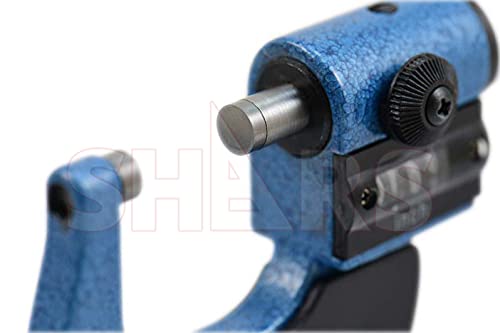 Image of Shars 0-1 inch Digit Outside Micrometer .0001 inch Graduation, Carbide 303-2401 P}