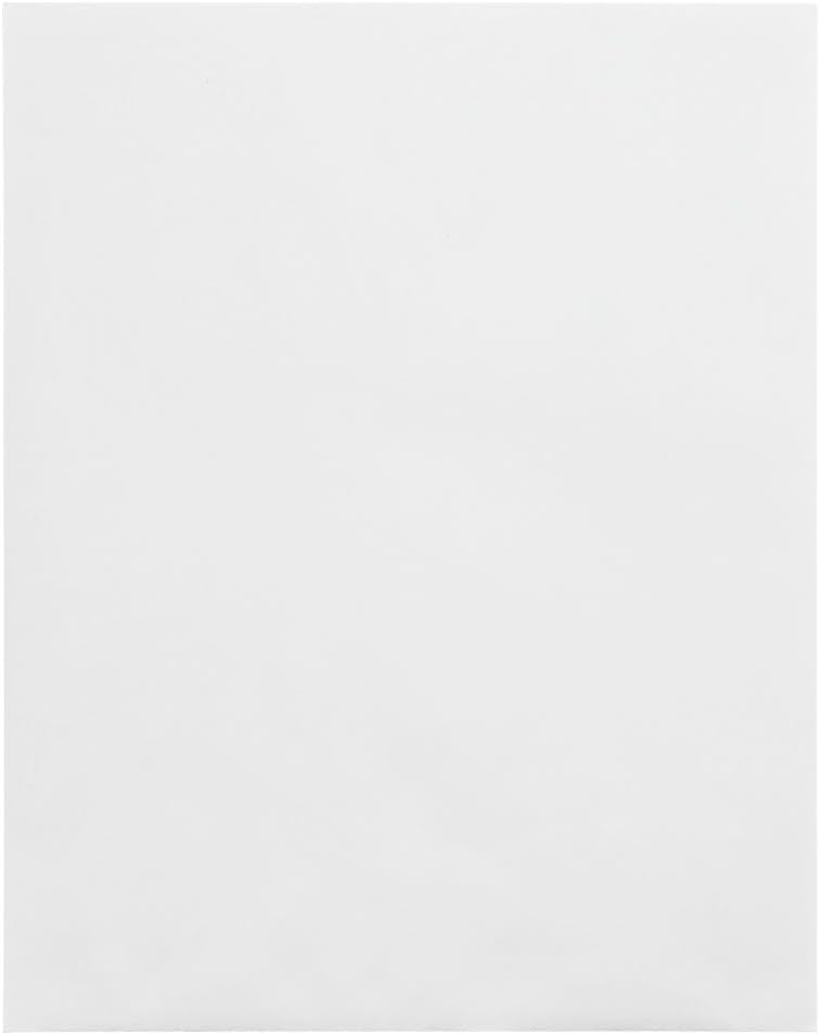 LUXPaper Open End Envelopes | 11 1/2" x 14 1/2" | Bright White | 28lb. Text | 50 Qty