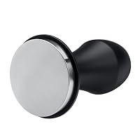 Normcore 58,5 mm Kaffeestampfer V4.1 mit Klick-Sound-Feedback, federbelastetes Werkzeug mit flachem Edelstahlsockel, kompatibel mit 58 mm Espressomaschinen-Portafilter, Schwarz – Ansicht 6