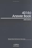 401(k) Answer Book 2006 0735553599 Book Cover