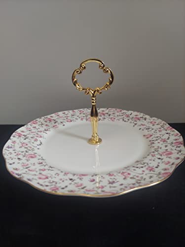Royal Albert Rose Confetti Handled Serving Tray #TOP26