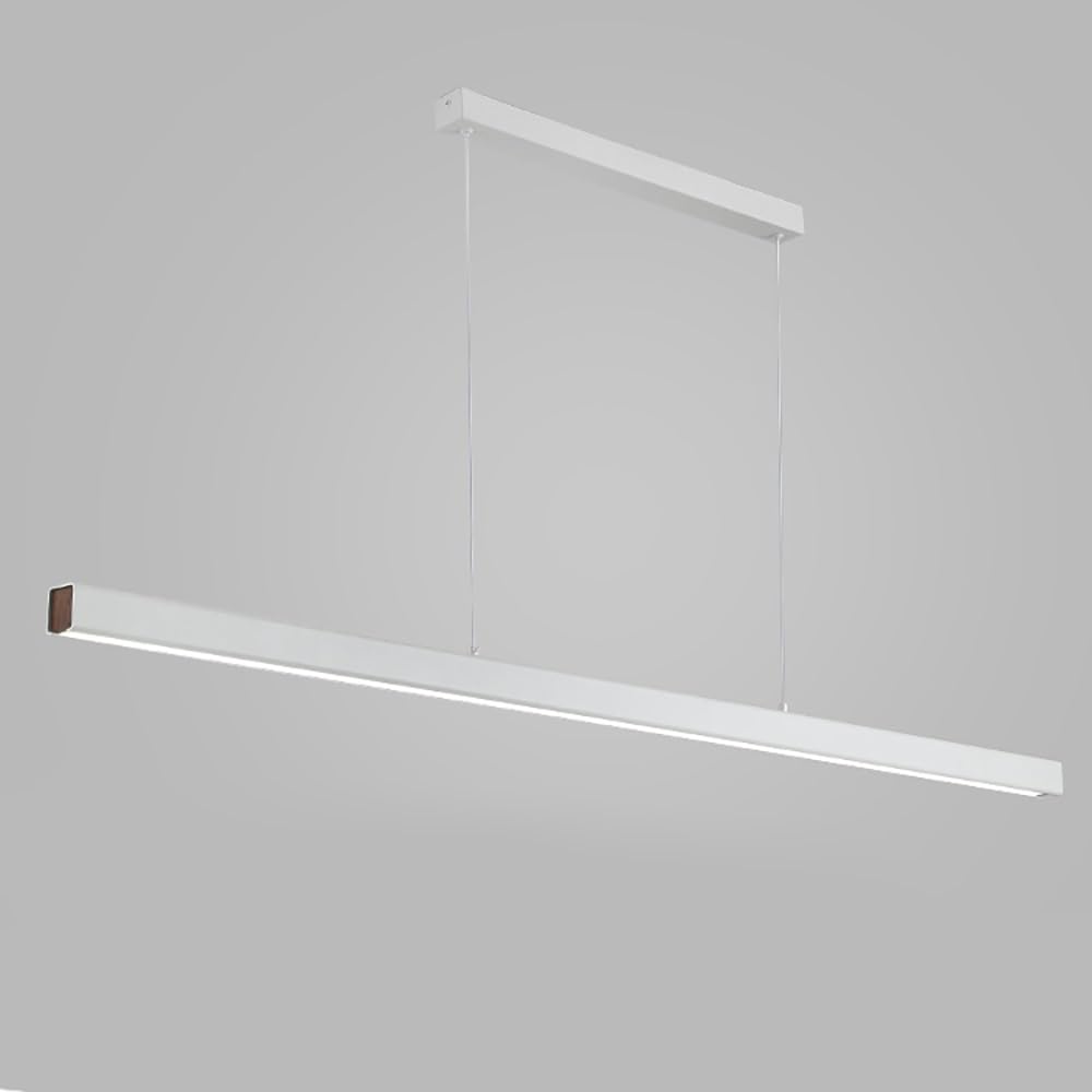 Iluminación colgante minimalista de aluminio anodizado para espacios y comedores exclusivos