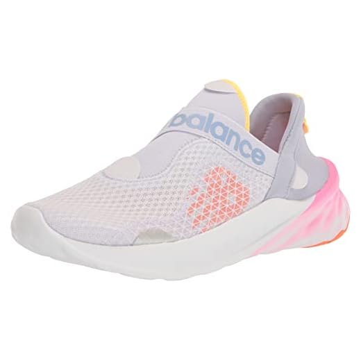 Tênis New Balance ROAV, Feminino, Cinza/Rosa, 38