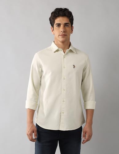 Image of U.S. Polo Assn. Denim Co. Apparel Solid Regular Fit Shirt