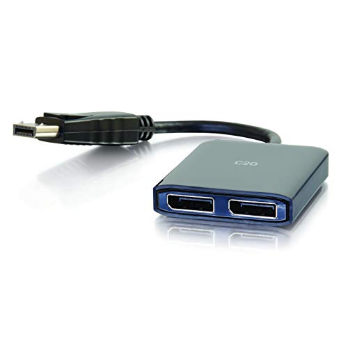 Hub MST DisplayPort 1.2 a Dual DisplayPort 4K para conectar dos monitores
