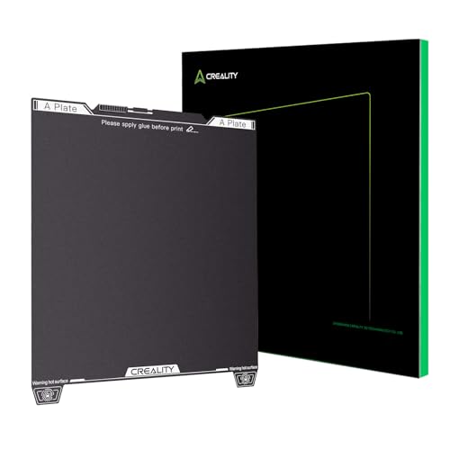 Creality Official K2 SE Build Plate, 235x237mm Textured Epoxy Resin Sheet, Magnetic Flexible Removable Spring Steel Prin