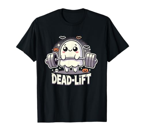 Dead-Lift, Ghost Deadlift, divertido entrenamiento de gimnasio de Halloween Camiseta