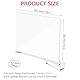 12 Stück Transparente Acryl Regal Wandregal, Multifunktionaler Regaltrenner, Verstellbarer Kleiderorganisator, für Closet Organizer Schränken die Aufbewahrung und Organisation (Tragbar)