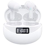 Eumspo Wireless Earbuds Bluetooth V5.1 Earbuds 35H Playtime Stereo Sound in-Ear Bluetooth Headphones