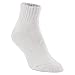 World's Softest Men's / Women's Quarter Socks,WHITE,M