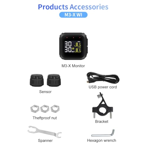 Manomètre numérique multifonction portable et entretien de vélo ou camion