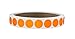 Roll Products 119-0002 Adhesive Dot Label, 1/2" Diameter, For Inventory and Marking, Orange (Roll of 1000)