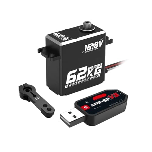 Servomoteur brushless A75BU 62 kg étanche pour châssis 4S