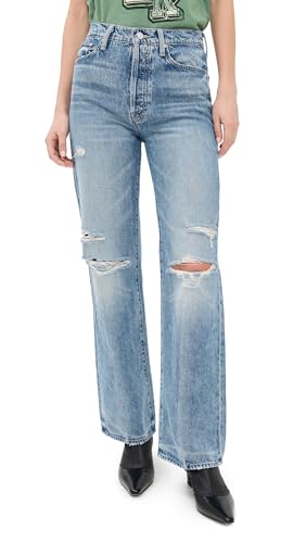 MOTHER Women's The Ditcher Roller Sneak Jeans