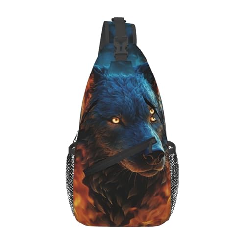 Morrales tipo bandolera para senderismo unisex negro miniatura 2