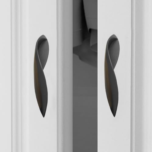 ESreake 4Pcs Arcuate Pulls Handle Knob,5