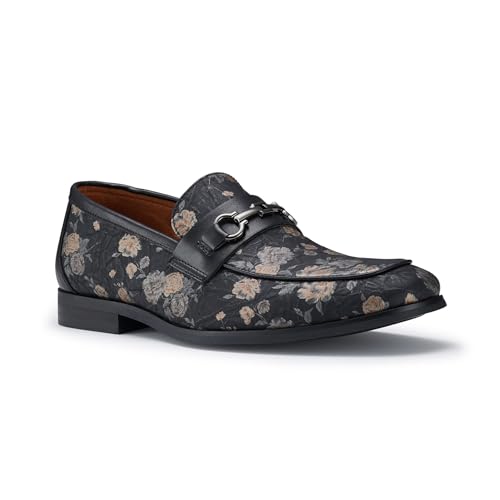 Ferro Aldo Men's Darrell II Floral Print Loafer | Elegant Sl