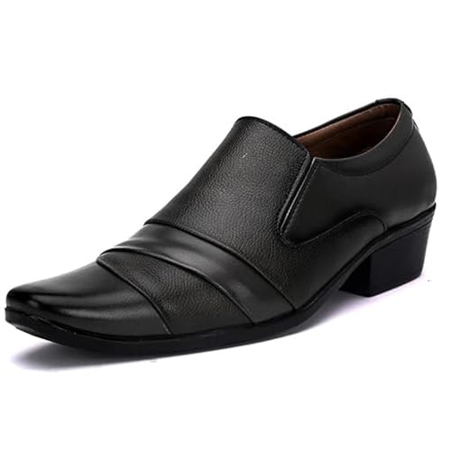 Image of SIR CORBETT Men's Synthetic Leather Moccasin Formal Shoes