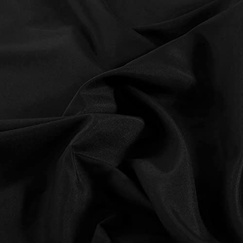 Drap plat lit double microfibre lavable machine drap de dessus noir - 4