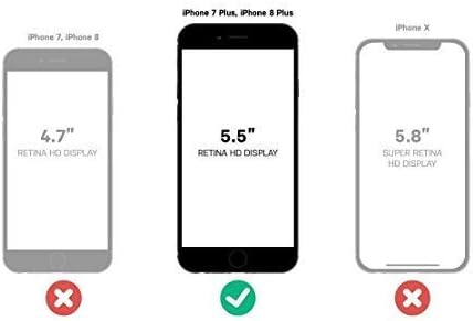 OtterBox iPhone 8 Plus / iPhone 7 Plus Case, Commuter Series, Shockproof, Ocean Way (Official OtterBox Brand Store)