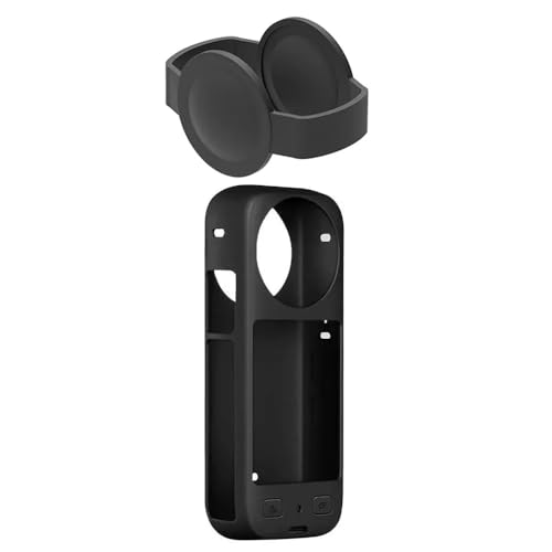 Image of Insta 360 One X3 Silicon Cover Camera Protection Accessories with Protective Frame Sports Camera Black Cover