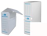 Caja archivo definitivo plastico liderpapel blanco tamaño 387x275x105 mm