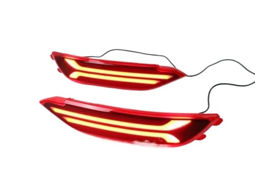 Réflecteur LED pare-chocs Hyundai Tucson 2015-2018 avec frein et antibrouillard