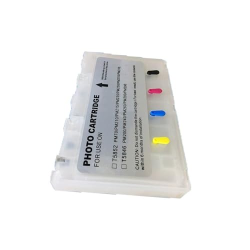 Cartouche encre T5852 T5846 puce réinitialisation PM210 PM250