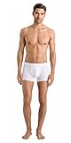 Hanro Herren Cotton Essentials Pants Boxershorts, Weiß (All White 070100), Medium (Herstellergröße: M)