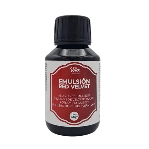 Emulsión para Repostería – Aporta Aroma y Sabor a tus Tartas, Bizcochos y Galletas – 120 Gramos (Bakery Red Velvet)