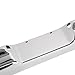 KUAFU Rear Bumper Face Bar Chrome Compatible with 1973-1979 Ford F100 / F150 / F250 Styleside Bed / 1978-1979 Ford Bronco Silvery Bumper Steel