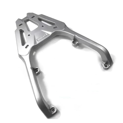 Porte-bagages de moto pour SYM ADX 125 finition argent de qualité supérieure pour fixation
