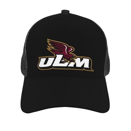 Ulm Warhawk Full Print Mesh Cap - Curved Brim Twill Front With Snapback