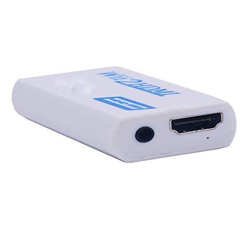 Image of Tobo - Wii to hdmi Converter,wii to hdmi Adapter, wii to hdmi1080p 720p Connector Output Video & 3.5mm Audio.(White) TD-314GA