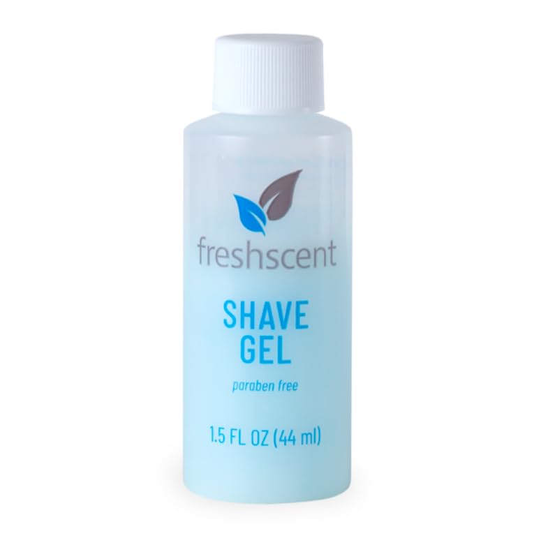 Shave Gel (clear bottle) 1.5 oz. 96 units/cs