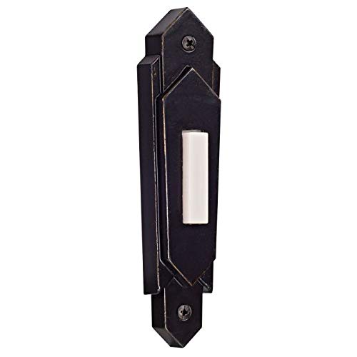 Craftmade Antique Bronze LED Lighted Doorbell #TOP16