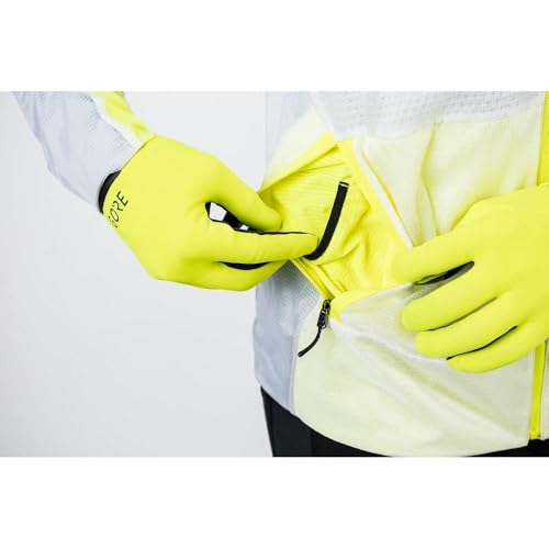 Foto von GOREWEAR Drive Jacke Herren, White/Neon Yellow, M
