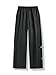 QJQ Men's Y2K Baggy Sweatpants Parachute Pants Wide Leg Vintage Track Pants Casual Streetwear Black Cross Large