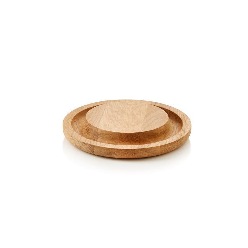3 tavole da buffet, in legno puro, Ø 20,5 cm, altezza 3 cm