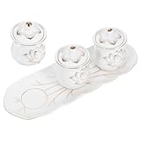 Symbolisme du lotus : le lotus représente la pureté et est aux offrandes devant le bouddha, créant un environnement serein et harmonieux pour votre pratique spirituelle. tasses à thé en porcelaine, bol